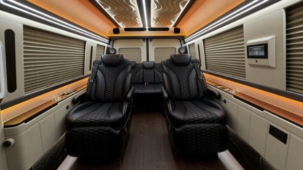 8 passenger sprinter van inside louisville